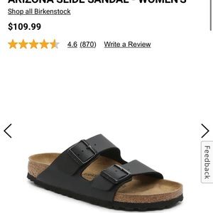Birkenstock Arizona Slide Sandal - womens